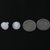 uxcell 12pcs 7mm White Stem Bumpers Glide, Patio Outdoor Furniture