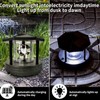 tifoss Solar Powered Rotating Lighthouse 360 Degree Rotating Lamp with