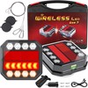 OUTPHORCE Magnetic Wireless Trailer Lights, 2.4GHz Rechargeable LED Trailer Lights
