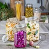 Bormioli Rocco Fido Wide Mouth Squared Glass Jar with Airtight