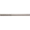 TRUSCO TB1A030 Carbide Bar, Cylindrical Type, Φ3 x Blade Length 14 x Shaft 3 mm Double Cut