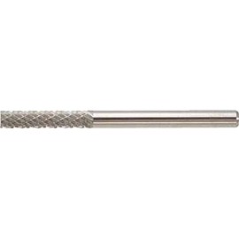 TRUSCO TB1A030 Carbide Bar, Cylindrical Type, Φ3 x Blade Length 14 x Shaft 3 mm Double Cut