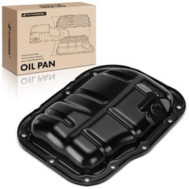 A-Premium Lower Engine Oil Pan Sump with Drain Plug Compatible with Scion xD 2008-2014 iM Toyota Corolla 2009-2019 Matrix 2009-2014 Prius 2010-2019 Prius V L4 1.8L