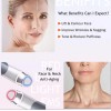 Pluma Masaje Ojos Cara Párpados Azul Y Rojo Vibración Facial