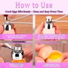 5-Piece Set Egg Cups, Egg Cups 4 – Funny &