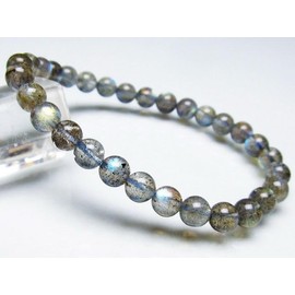 Seian T219-5668 Labradorite Bracelet, 0.2 inch (6 mm), Stone