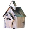 Heartwood 228A Graceland Bird House in Weathered White Finish