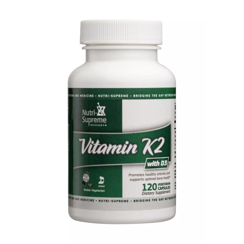 Nutri Supreme Vitamins K2 with D3 - 120 capsules