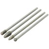 ATD Tools 8170 6" 4-Piece Shan Double Cut Carbide Burr