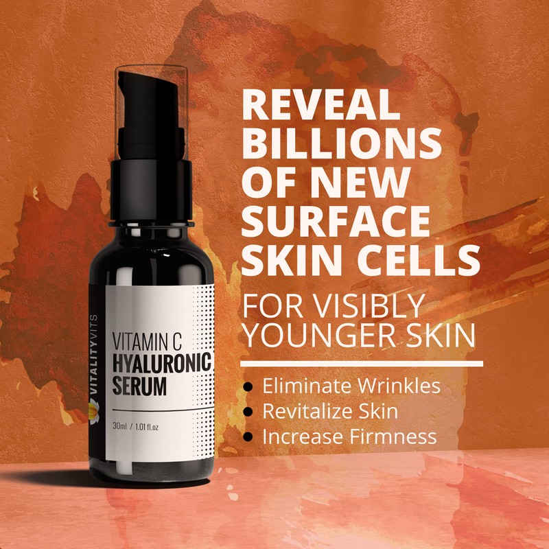 Vitamin C & E Serum With Hyaluronic Acid & Avocado