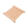ORFOFE Sauna Ventilation Louver Panel Wooden Air Vent for Steam