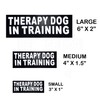 Doggie Stylz Set of 2 Reflective Therapy Dog in Training
