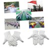iplusmile 24pairs Polyester Dust Gloves Ultrafine Fiber Cleaning Gloves for