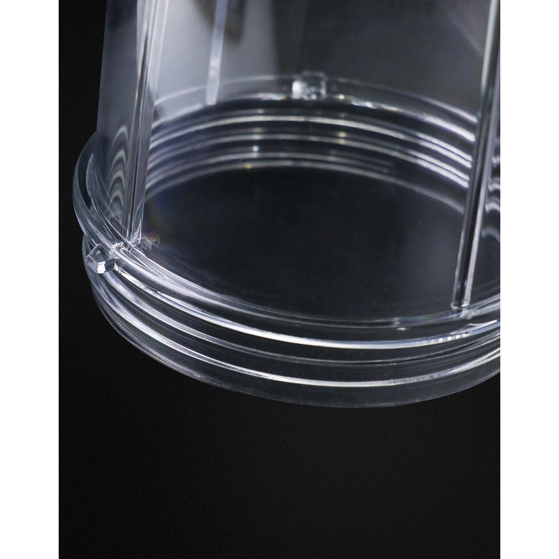 QWORK® 24OZ Juicer Cups Compatible with Nutribullet 600W 900W Blenders,