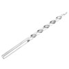 9 mm Round Shank Spiral Step Drill Bit Set for