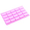 AIBOYA 20 Cavity Rectangle Silicone Candy Molds For Candy Chocolate