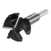 sourcing map Forstner Drill Bit 42mm (1-2/3") Tungsten Carbide 3