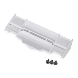 Traxxas Wing, Rustler 4X4 (White)/ 3x8 FCS (3)