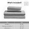 ClevaHome Classic Stripe Sheet Set - 4 Pieces Super Soft