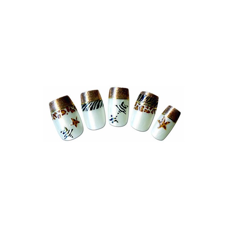bi-enu Nail Stickers for animarurain Pink ANM – 1
