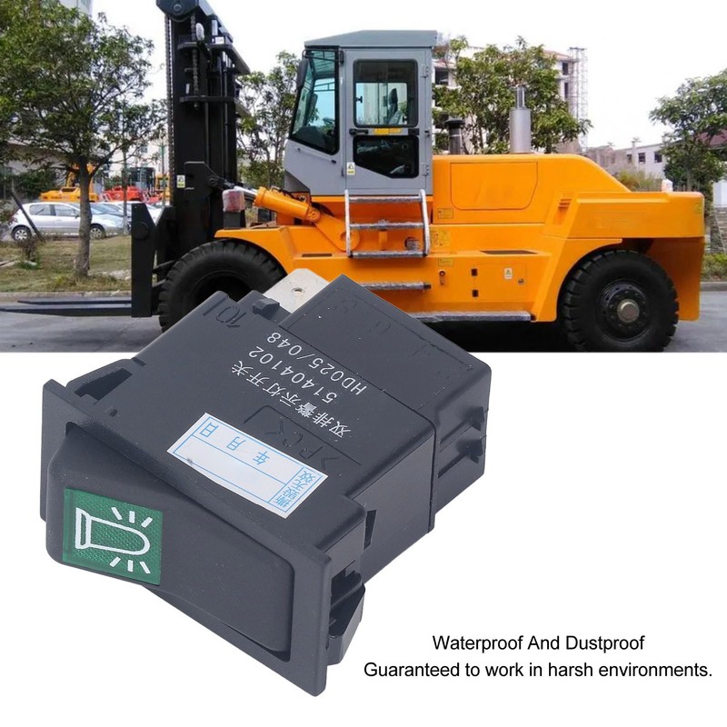 Headlight Switch Waterproof Electric Headlight Rocker Switch for Jungheinrich ETV114n