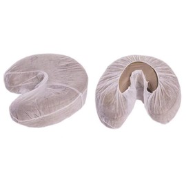 ZMDREAM Case of 600 Fitted Disposable Massage Headrest Covers Face Rest Cradle Covers White