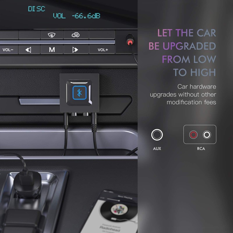 Esinkin Wireless Audio Receiver for Music Streaming Sound System Works