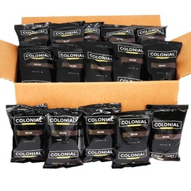 Colonial Coffee Packets, Pre Ground Coffee Packs, Hawaiian Kona Blend Coffee, Medium Roast, Bulk Single Pot Bags for Drip Coffee Makers, (2.5 oz Bags, Pack of 32)
