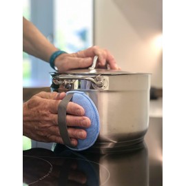 Glart H43PP Microfibre Dishwashing Sponges 3-Piece Set, 130 x 25 mm, Applicator Sponge Pads for Cleaning Products, Cleaning Chemicals, Surface Cleaning , 130 x 25 mm