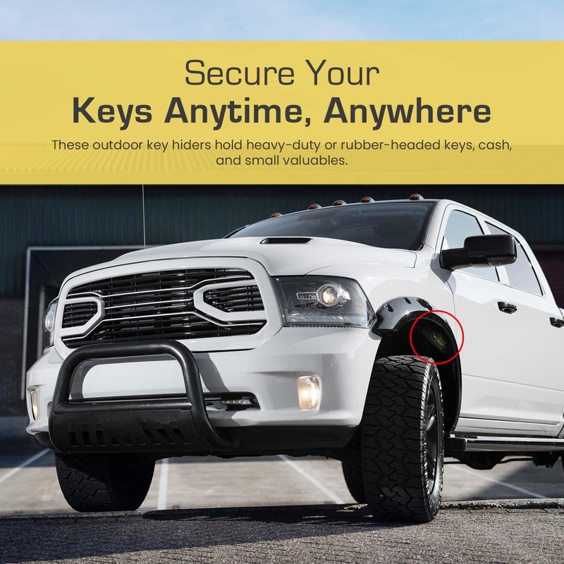 Magnetic Hide a Key Box – Strong Magnet Holder for