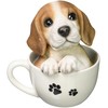 Toyo Sekisu Dog Ornament (Beagle) 14082, Brown, Approx. 5.1 x