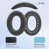 Ear Cushion and Protein Leather Replacement Headband Pad Kit for