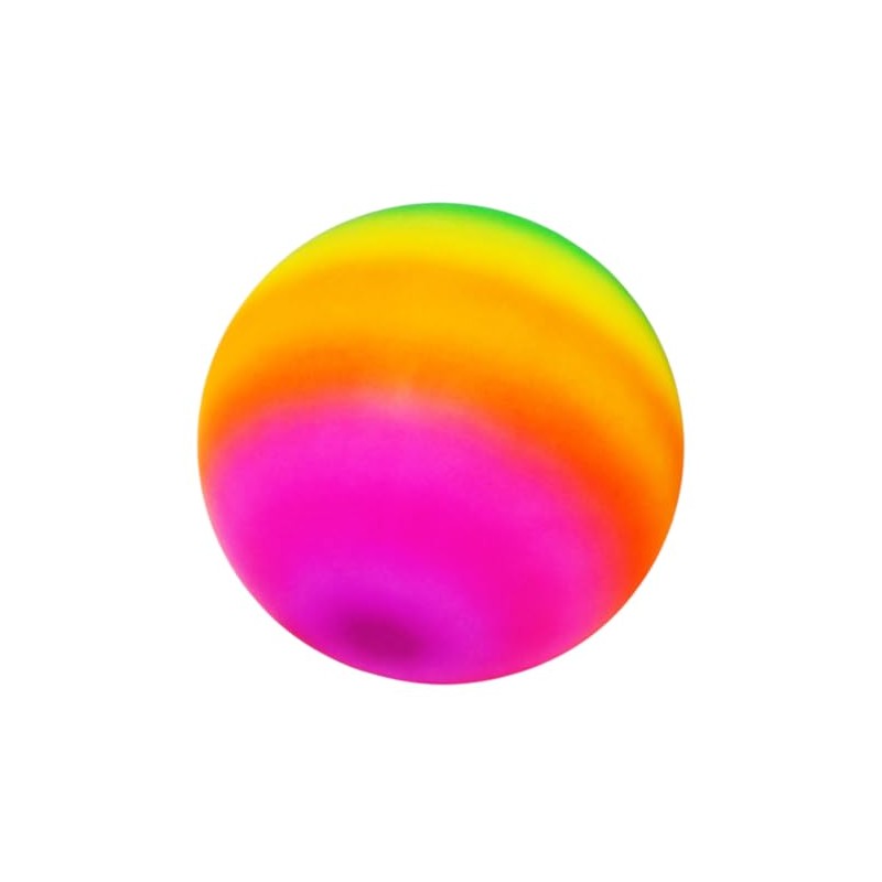 CUCUBA Volleyball Beach Volleyball aus weichem Gummi, leicht, Modell Rainbow