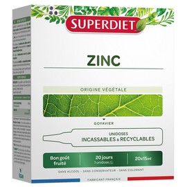 Superdiet Zinc 20 Ampoules