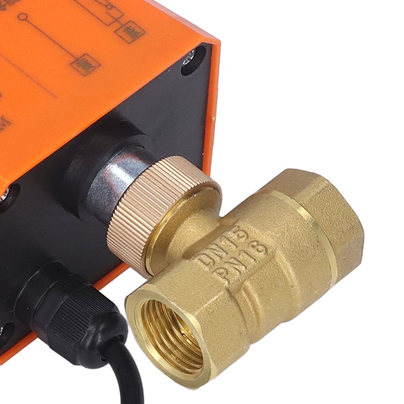 Motorized Ball Valve 2 Wire 2 Way Normally Closed DN15