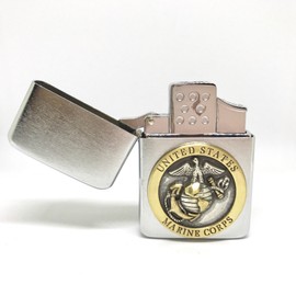 US Marines Thunderbird Vector Pocket Lighter Stainless Steel Single Torch Cigar Lighter – Cigar Cutters by Jim