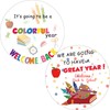 80 Pcs Welcome Back to School Stickers, First Day of