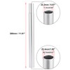X AUTOHAUX 25.4x300mm Bicycle Seat Post Aluminum Alloy Seat Tube