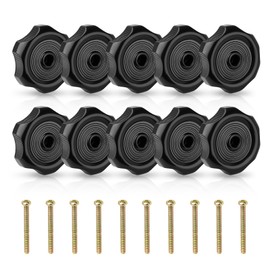 chaseroad 10 PCS RV Window Vent Knob 1" Shaft, Premium Plastic Window and Vent Replacement Knob 2-1/4 Inch Diameter, Travel Trailer Window Knobs for Window Ventilator