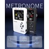 Metronome Tuner, Rechargeable 3 In 1 Digital Metronome with Vocal