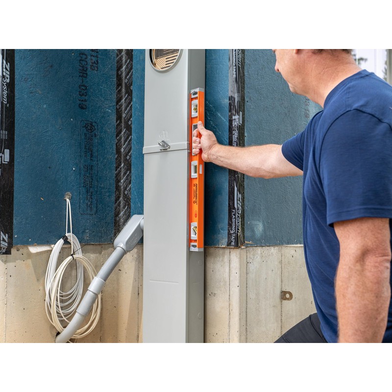 Johnson Level & Tool 1254-2400 Magnetic Heavy Duty I-Beam Aluminum,