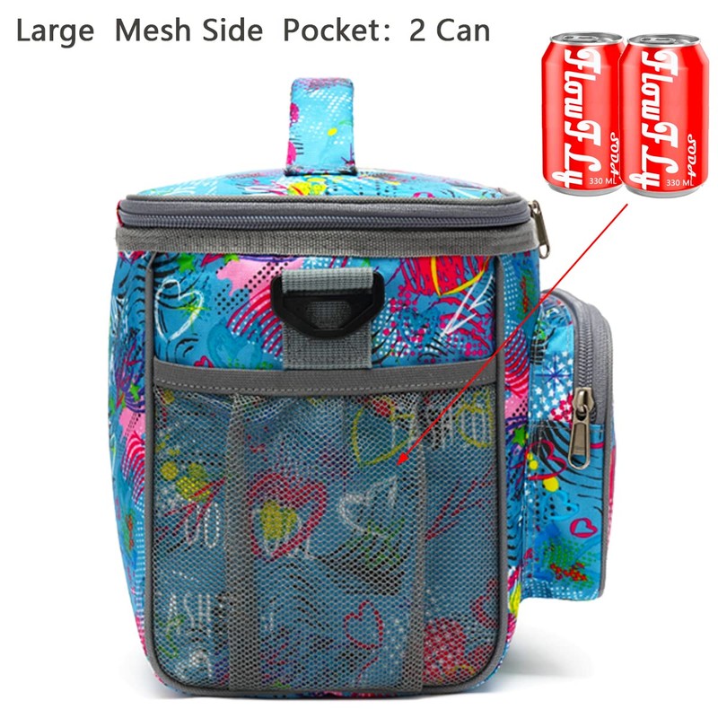 FlowFly Insulated Reusable Lunch Bag Adult Large Lunch Box for