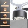 Magnetic Pickup Tool, Stainless Steel Lifting Magnet Sweeper, for Welding,