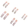Long Press on Nails Curved Nail Tips False Nails French