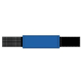 Unit Pinless Rubber Armband Blue Univinyl/Rubber 70x400 848-54