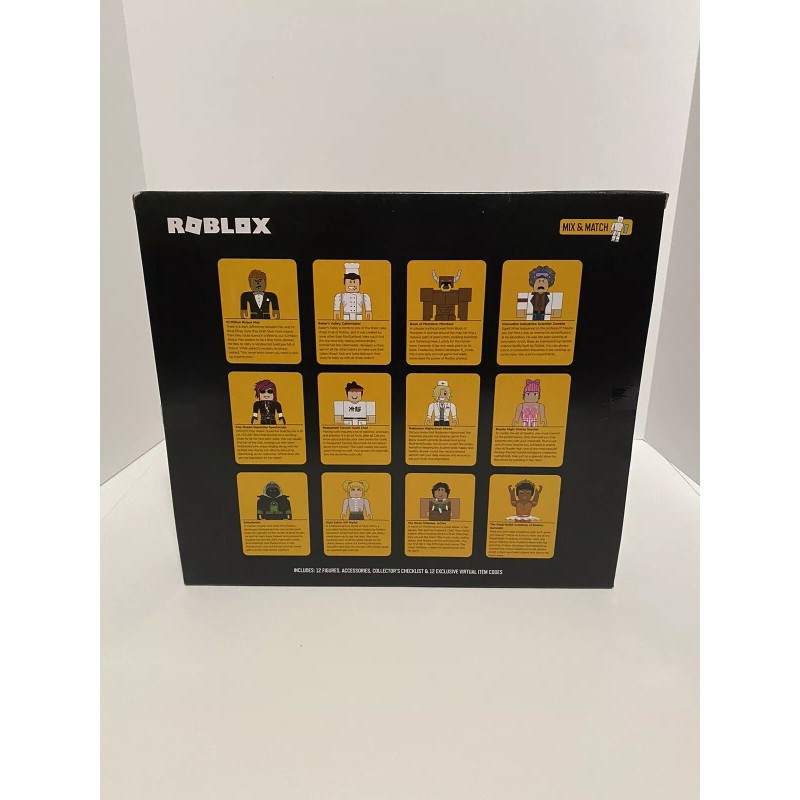 ROBLOX Celebrity Collection Series 3 New 12 Figures 12 Codes
