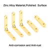 INCREWAY Angle Box Hinge, 20Pcs Zinc Alloy 90 Degree Angle