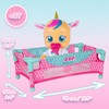 Cry Babies 93645IM Cot Bed Pink