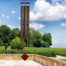 Encore Collection by Woodstock Chimes - The ORIGINAL Guaranteed Musically Tuned Chime, Chimes of Neptune - Bronze