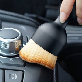 Ultra-fine cleaning brush for vehicles (includes case), indoor 20,000 fine bristles, air outlet, crevice dust removal for vehicles Original product 8ea